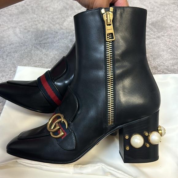 Gucci Betis Glamour Booties size 38 - Picture 3 of 10